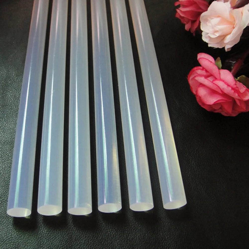 10pcs/set Hot Melt Gun Glue Sticks Clear Adhesive For Electric Craft
