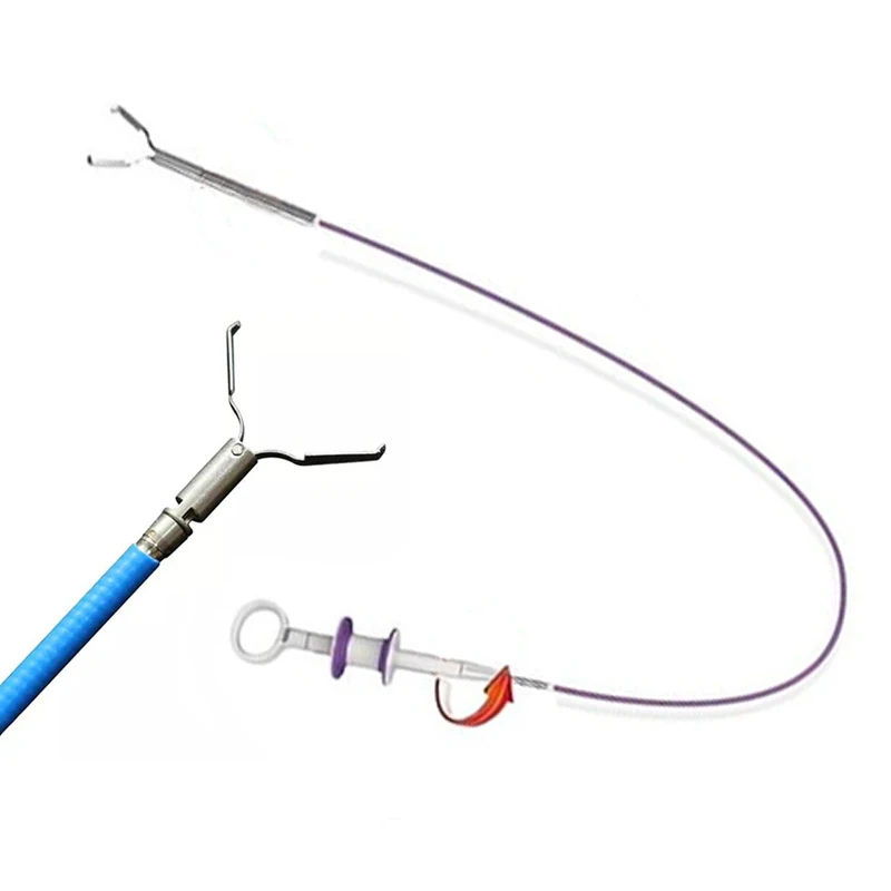 Surgical Instruments Disposable Hemoclip Endoscopic Hemoclip Colonoscopy With Clipping Soft Tissue in Gastrointestinal Tract
