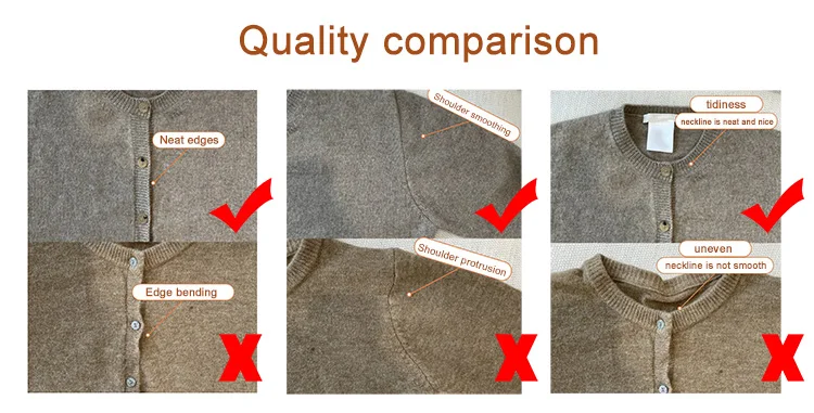 Custom jacquard casual ladies knitted sweater pullover round neck cotton poly core spun yarn loose knitwear