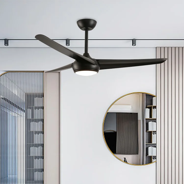 Best Quality Pure Copper Motor 52 Inches Household Fan Modern Decorative Ceiling Fan With Light