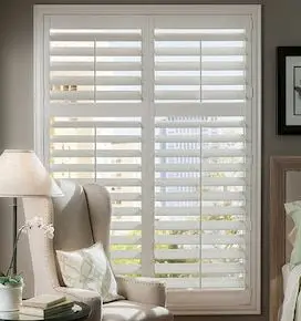 CBMmart modern louver windows PVC plantation adjustable blind shutters