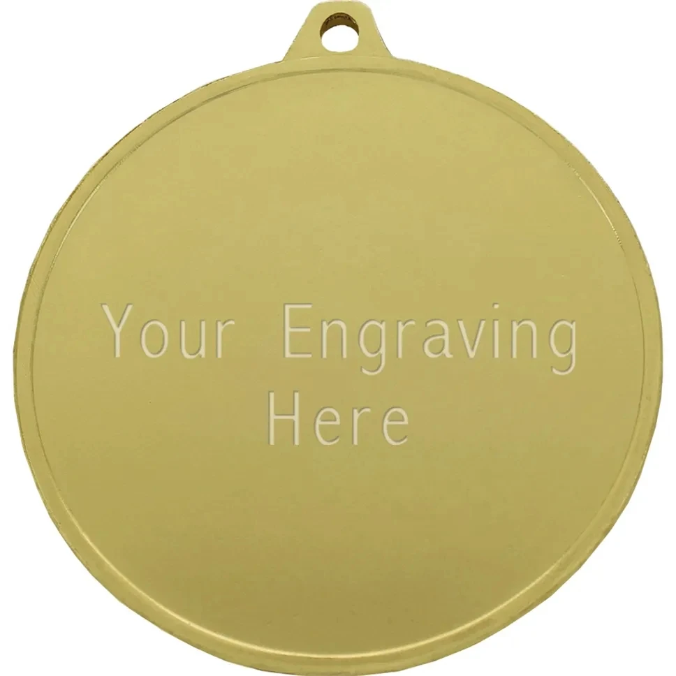 OEM Metal Star Logo Embossed Souvenir Sports Iron Medal