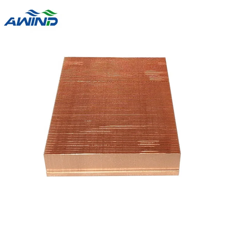 Thermal paste copper bar heatsinks long raspberry bill toothed heat sink with brass push pin led heatsink 120 mm