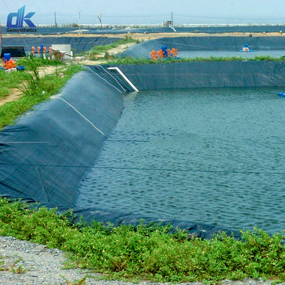 Factory Directly  Supply High Quality Astm GRI13 2 MM Pond Liner  Dam Liners HDPE Geomembrane