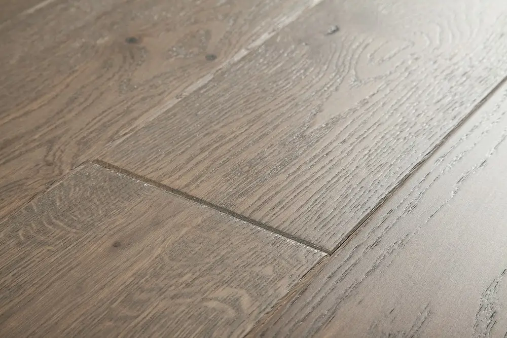 150mm wide light grey oak solid wood flooring