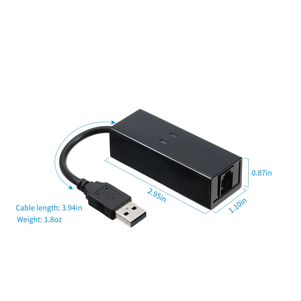  Внешний USB-модем 56K V.92 V.90 для Win XP/VISTA7/8/10
