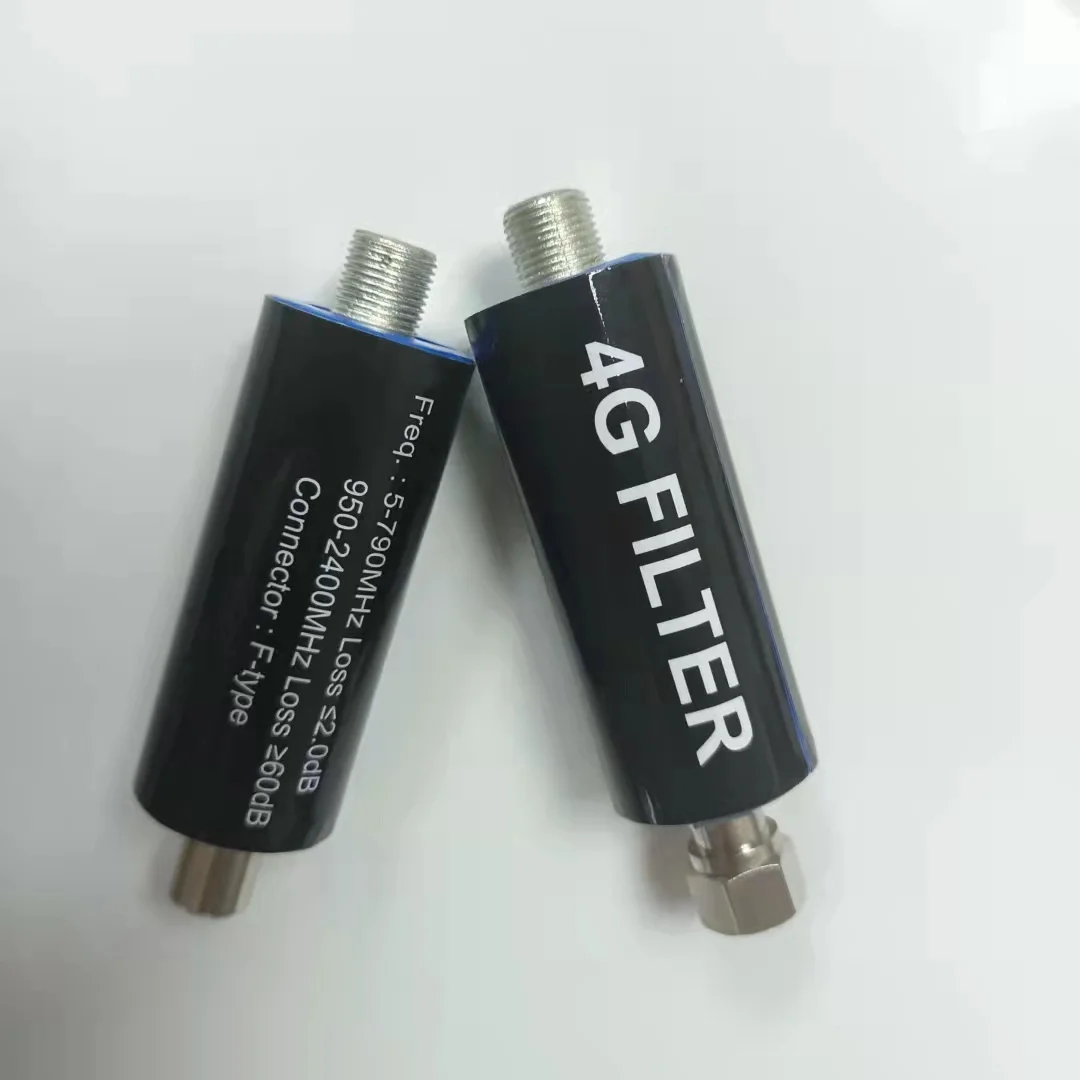 LTE Filter for TV Antenna Signal Purifier, Digital Antenna Amplifier 4G 5G Filter For TV Channels