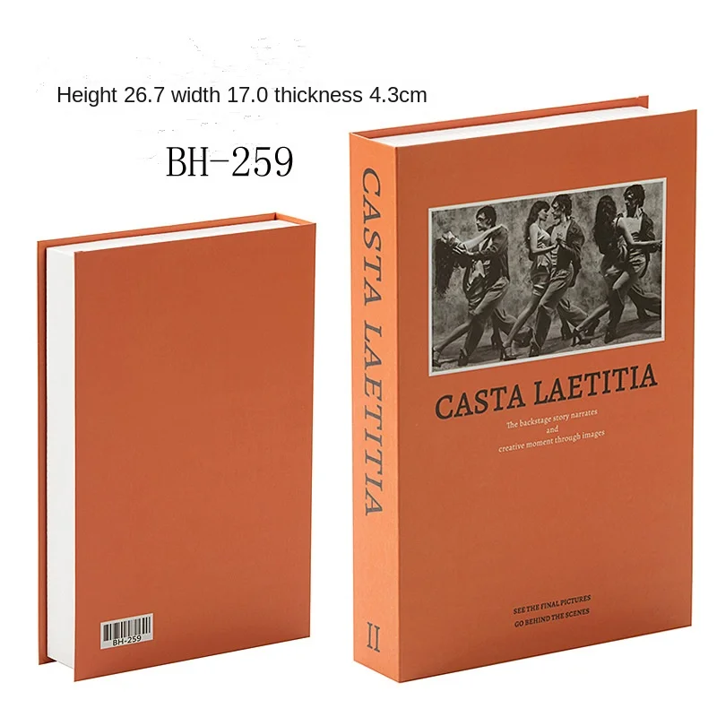 RS1138-2 Custom Modern Luxury Brands Household Decorative Books Art-Themed Paper Books for Home Decor