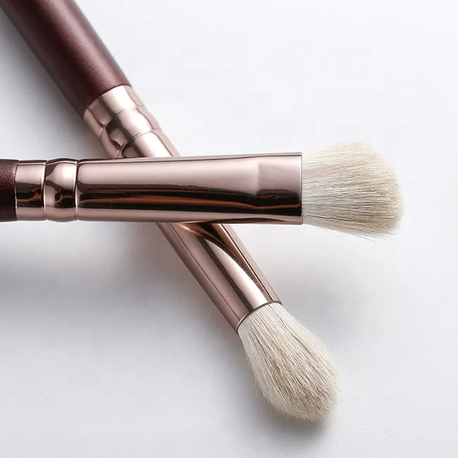 2021 New Lovely Professional and Portable Pony Hair Makeup Tools Eye Shadow Brush Travel Makeup Brush Set 5 Pcs