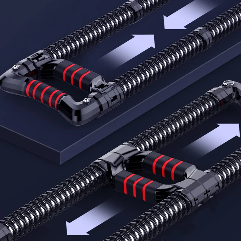 New Arrival Home Fitness Arm Strength Pressure Device Double Springs / Four Springs Muscle Exercise Push Down Bar