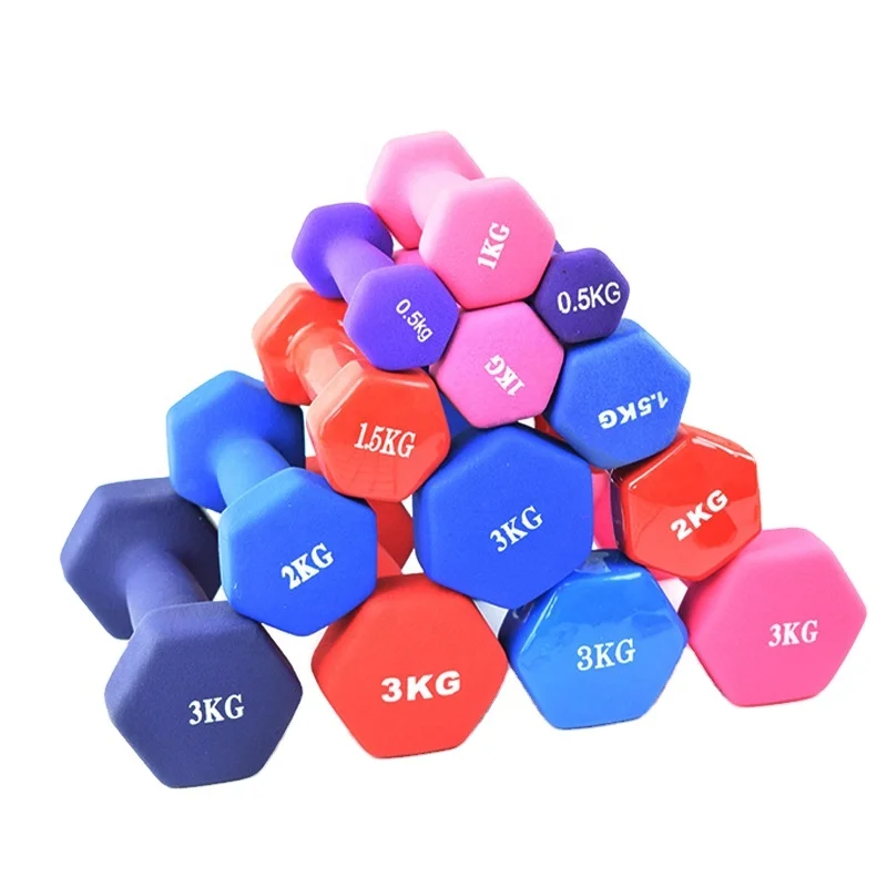 Dumbbell/fixed dumbbell/neoprenecoated dumbbell/indoor gym equipment