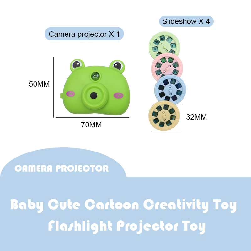 Kids Educational Torch Lamp Halloween Projector Flashlight Projector Baby Kids Slide Projector Flashlight Projection Light