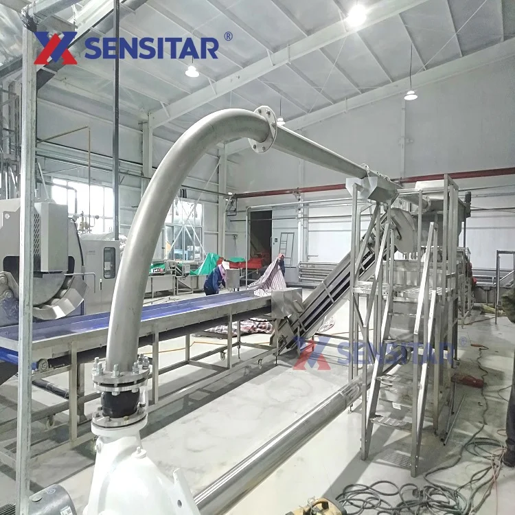 CE PED Certificate Turnkey Frozen French Fries Making Machine Potato Strips Frying Line French Fry Production Line