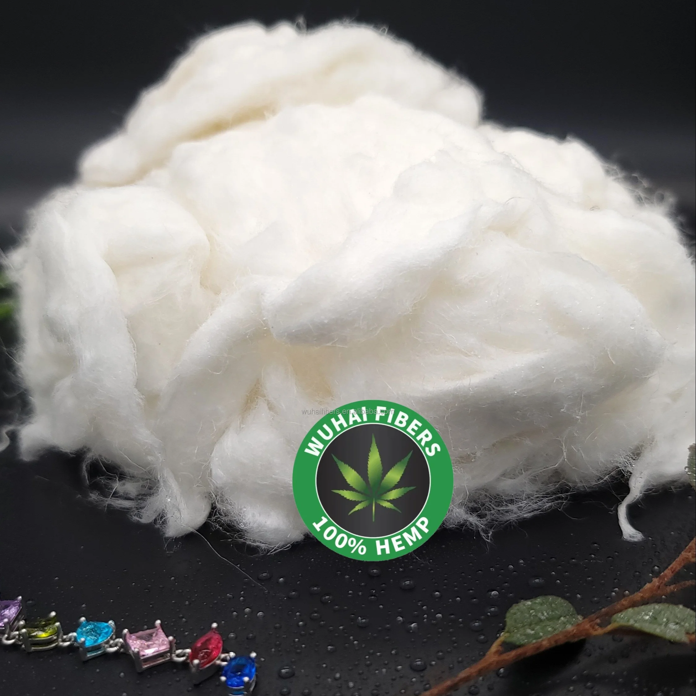 Sustainable Hemp Fiber - Bleached - Nm 2200