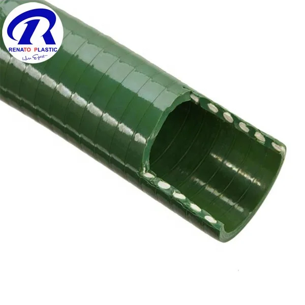 4 Inch Suction Hose Pipe PVC Reinforced Flexible Helix Suction Hose