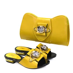 african women matching shoe and bag set african high heels big size lady shoes