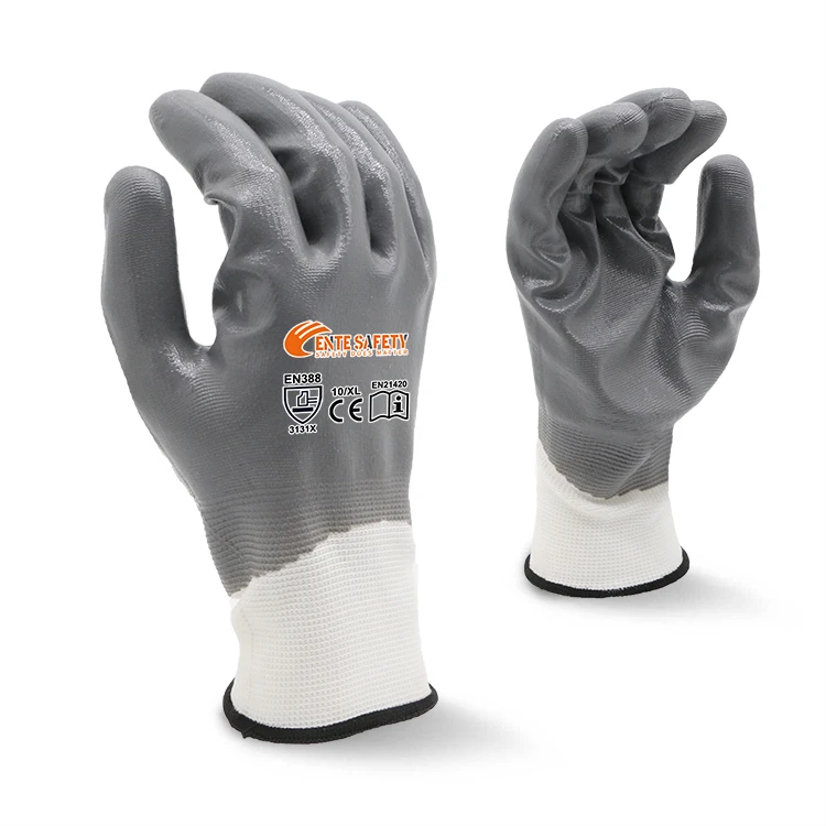 ENTE SAFETY garden gloves & protective gear finger sleeve for gaming 100 pcs box nitrile safety gloves