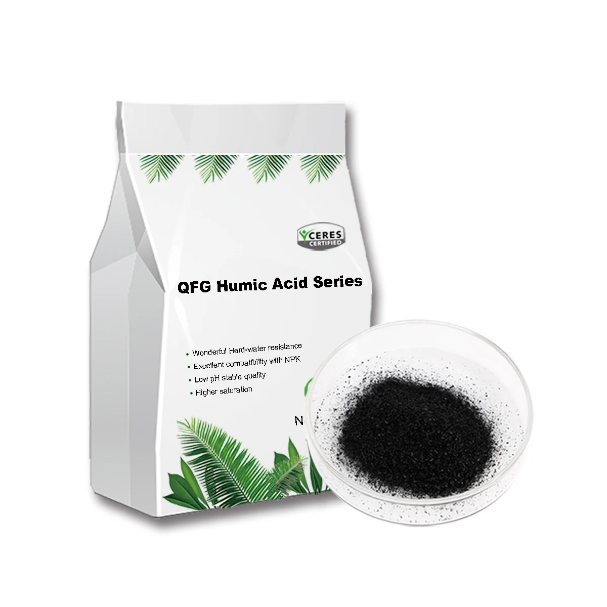 high quality potassium  humic acid organic fertilizer