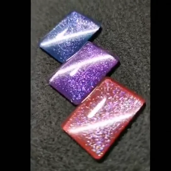  Yidingcheng factory New Hot Aurora Diamond Red cat eye Гель-лак для ногтей 2 вида