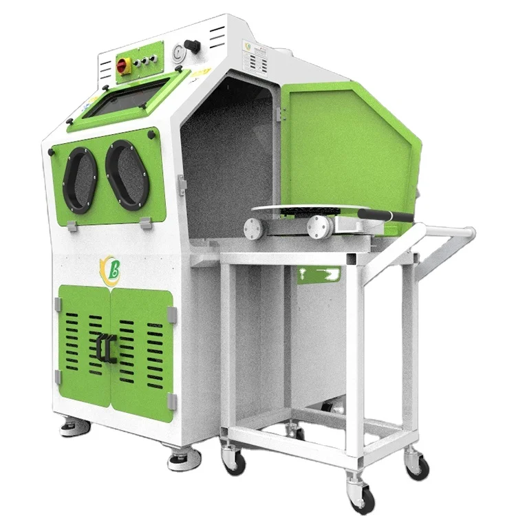 Portable Dry Sand Blasting Machine Pressurized Sandblaster Cabinet Manual Sandblasting Machine