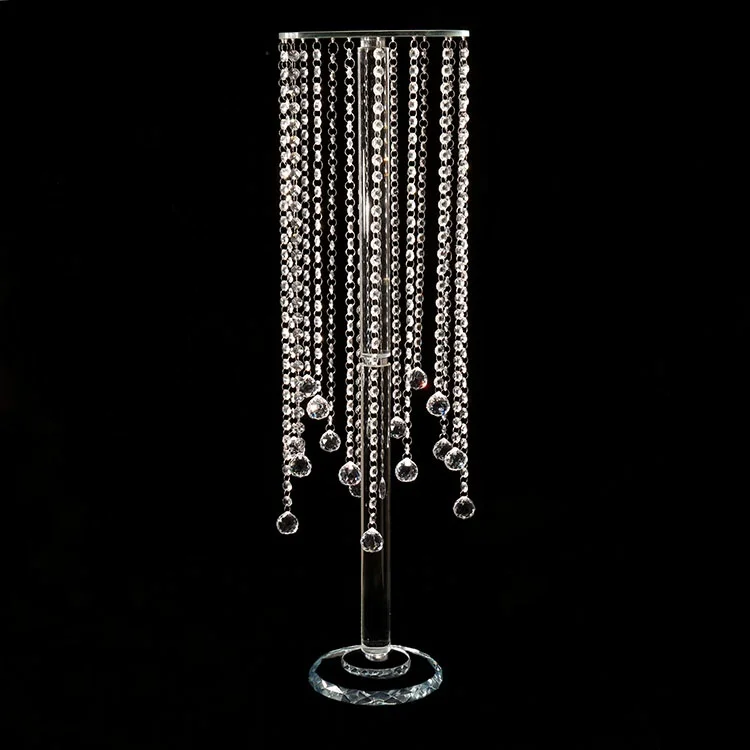 Wedding decoration crystal candelabra centerpieces decoration crystal candelabra flower stand holder wedding