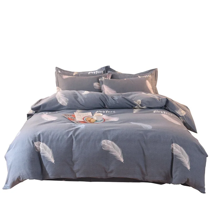 Sample Available 100% Microfiber Bed Sheets And Pillowcases Queen King Bed Linen Set Hypoallergenic Breathable Sheets