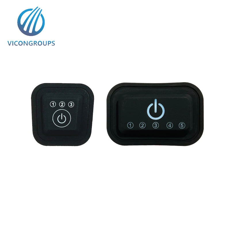 Термостат с регулятором температуры 12 В постоянного тока, переключатель с силиконовой кнопкой, переключатель контроля температуры