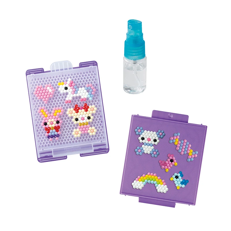 2020 water sticky bead kids 3d puzzles  handmade  diy magic