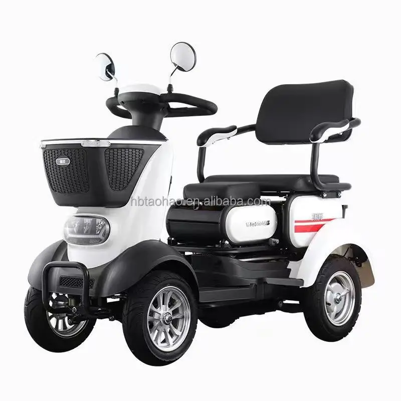 Wheels Elderly Electric Scooter Disabled Handicapped Folding Mobility Scooter For Seniors