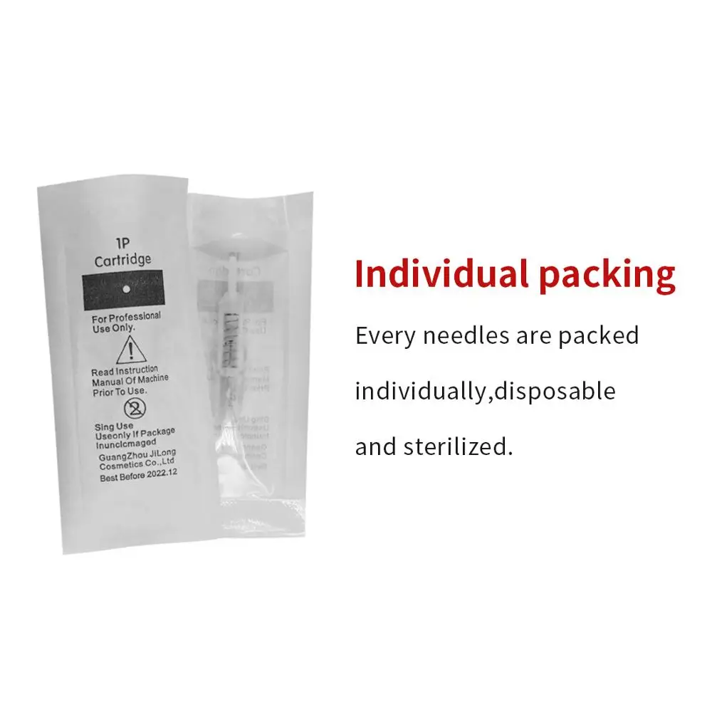 Individually Packed Disposable Using Only 1rl Cartridge Permanent Makeup Tattoo Machine Needles