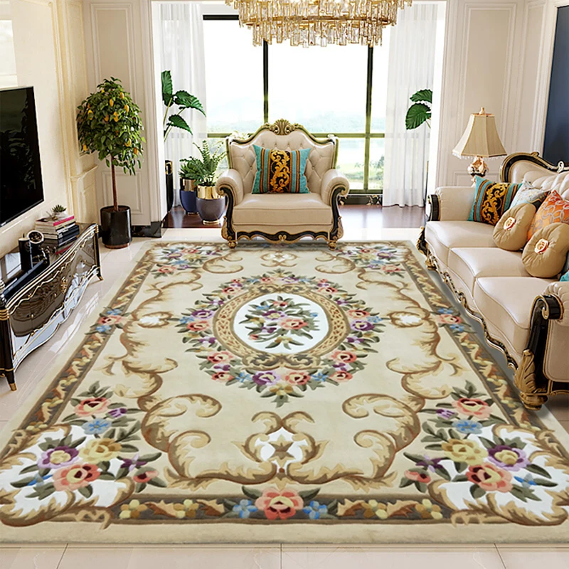 Multi Purpose Hand made Style for Home Fluffy Print Flooring Carpet.