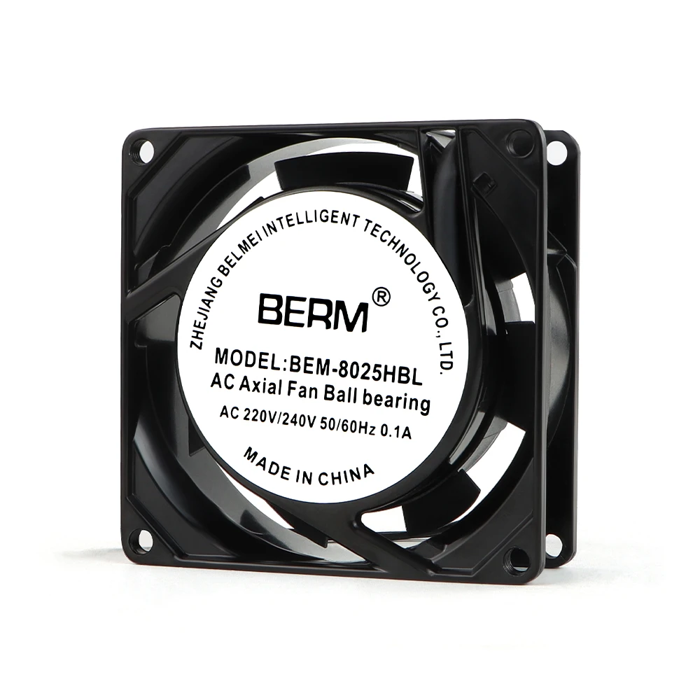 80*80MM Small axial fan AC 220V/240V Industrial cabinet cooling fan Small exhaust fan