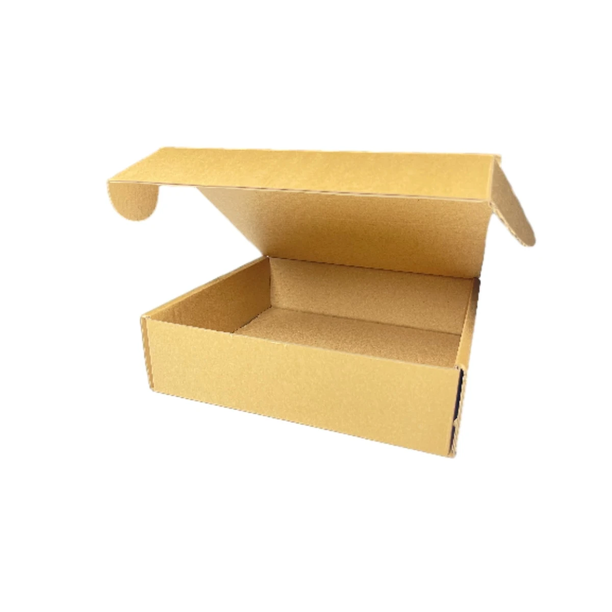 Factory manufacture custom design black craft paper foldable corrugated packaging shipping mailer boxes with custom logo