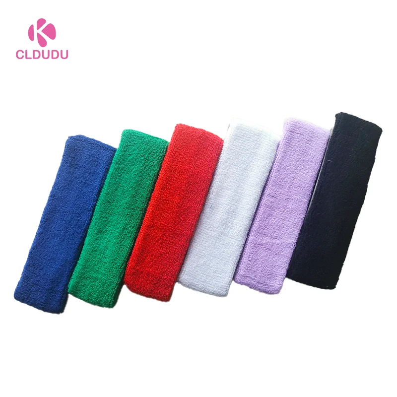 Colorful Unisex Comfortable Tennis Breathable custom tennis sweatbands for