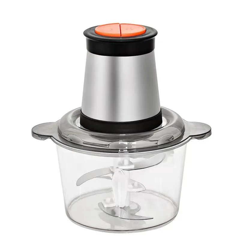 Fufu machine household two speed plastic 2L 300W electric meat grinder food chopper