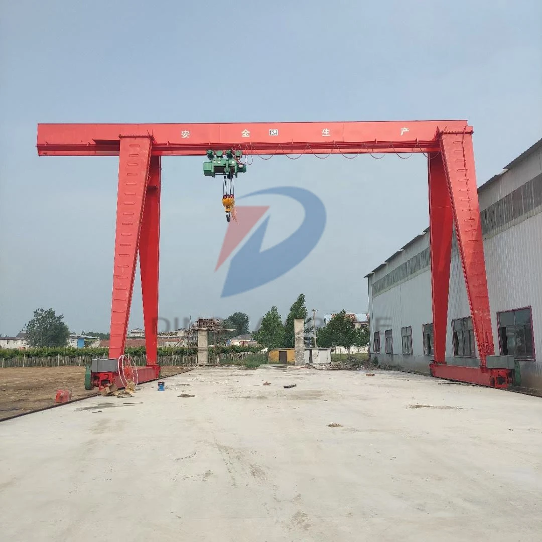 factory price straddle carrier single beam gantry crane steel plates 5ton 15ton 30ton 50ton remote control for gantry crane