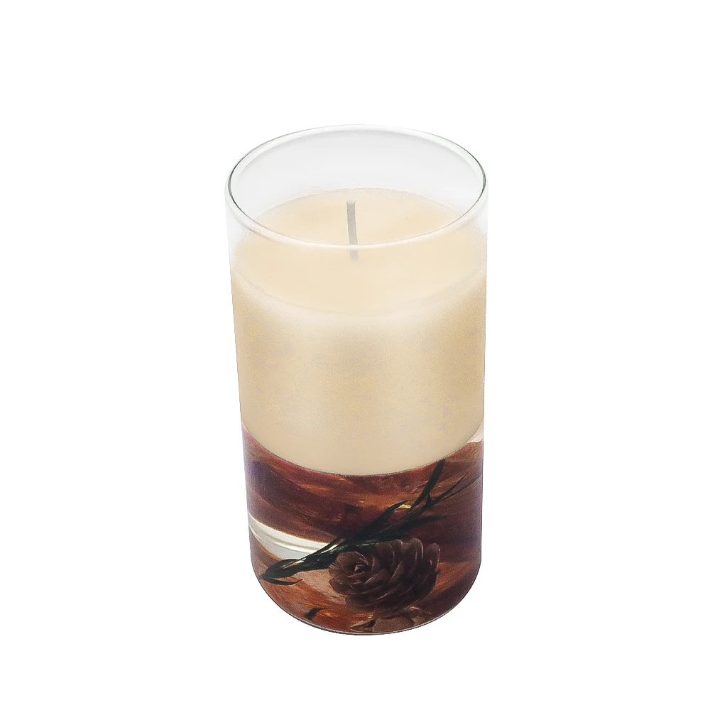 Lavender 130G/4.58oz scented botanical candle dried flower luxurious candles Private Label aromatherapy for mothers day gift