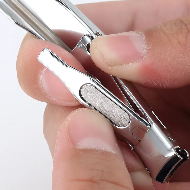 Factory Wholesale Durable Stainless Steel Portable Nail Clipper with File