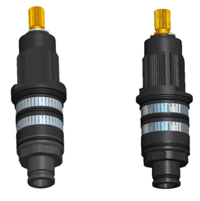 40 wax thermostat shower faucet PP cartridge