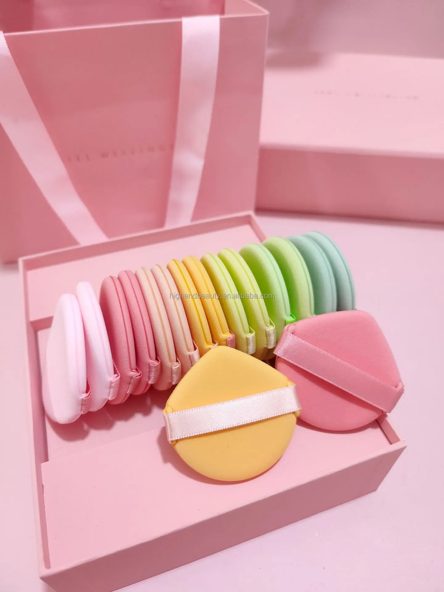 Latex-free Beauty Blending Sponge Flat Soft Foundation Cosmetic Puff