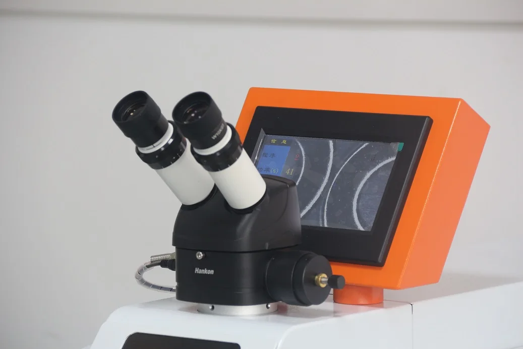 Small portable jewelry laser bga welding machine price for metal with HD CCD camera