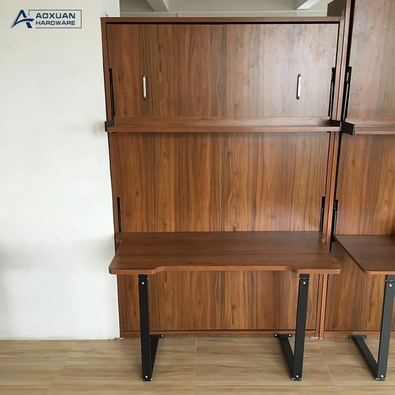 Китай производитель Королева Размер стол кровать Скрытая кровать рамка оборудования