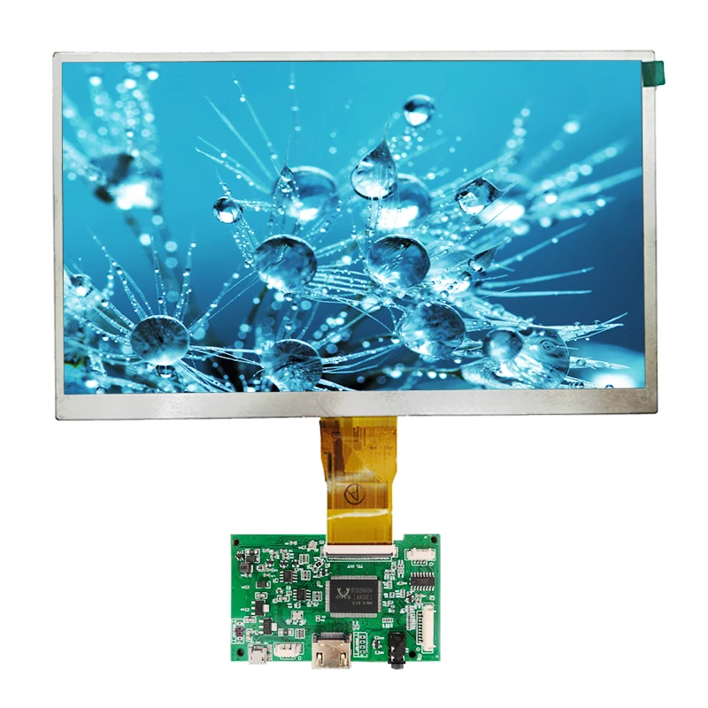 Factory Custom tn LCD Manufacturer 10.1 inch 1024x600 50 Pin TFT Display Panel Touch Screen Touchscreen With LCD Driver Board