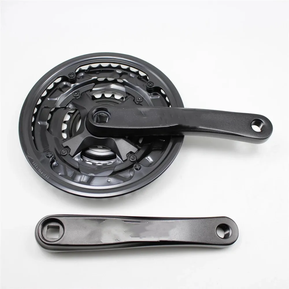 2022 TUOBU Bicycle Hollow Integrated Crank  Mountain Bike Cycle Aluminum Alloy Crank