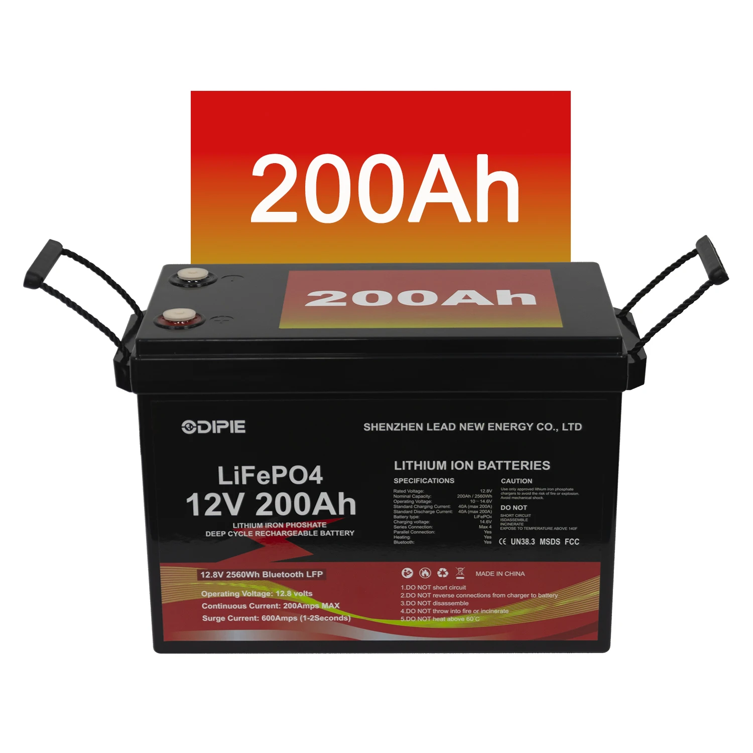 ЕС оптовая продажа батарея Lifepo4 12 В 50 А/ч 100 литий-ионный 72 200 А/40 А/24 300 60 5 кВт 3 2 30 призматический элемент