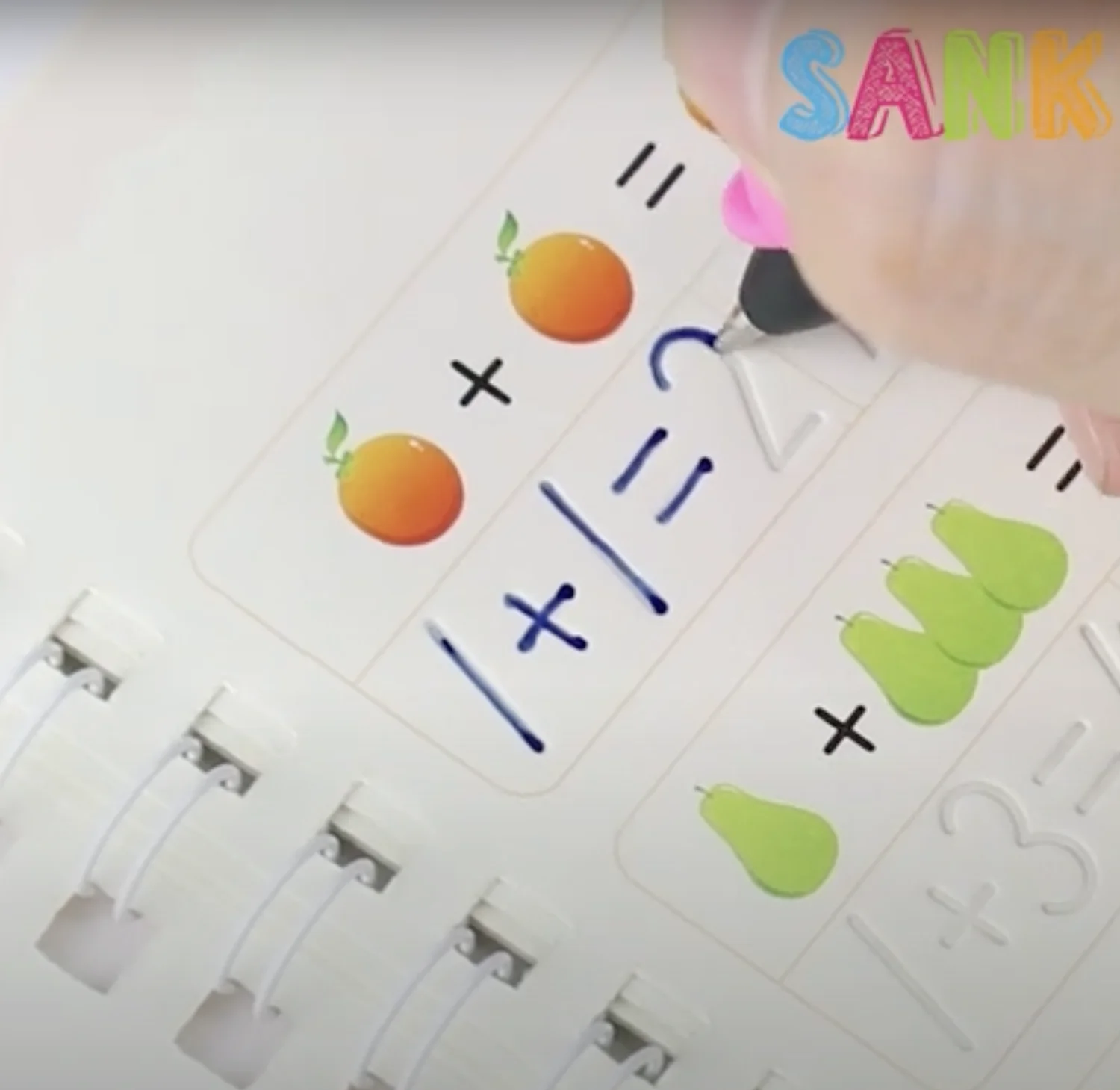 practice copybook Handwriting Training For 0-3 Years Old for students groove magic book