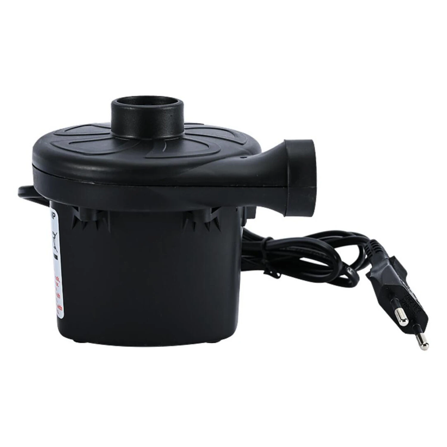 Portable Electric Air Pump for Inflatables, Camping Air Mattress Pump wit 3 Nozzles for Airbed Inflatable Pool