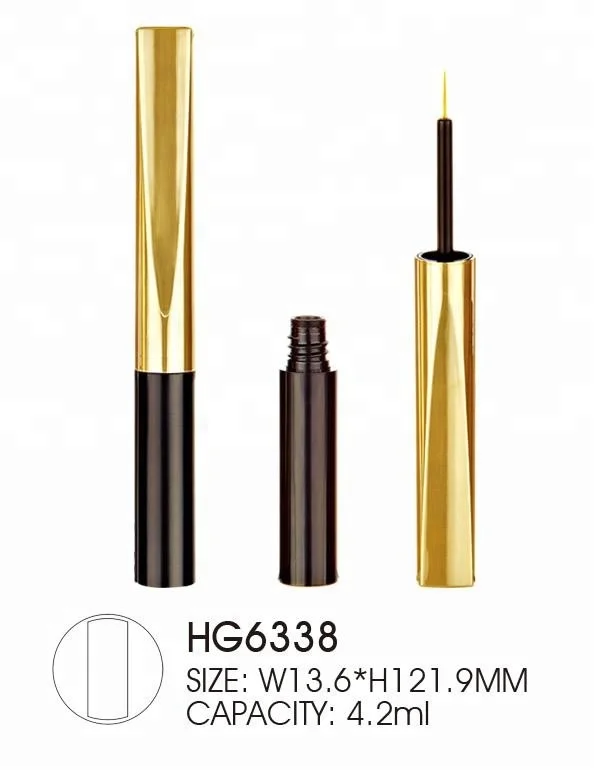 5Ml Long Slim Lip Gloss Tube Container Makeup Empty Liquid Eyeliner Eye Liner Lipgloss Tubes With Wand