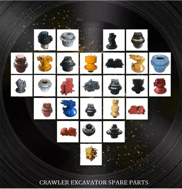 For Hitachi EX1900 EX1900-5 EX1900-6 Travel Gearbox Travel Reducer Gear 9198448 9239165