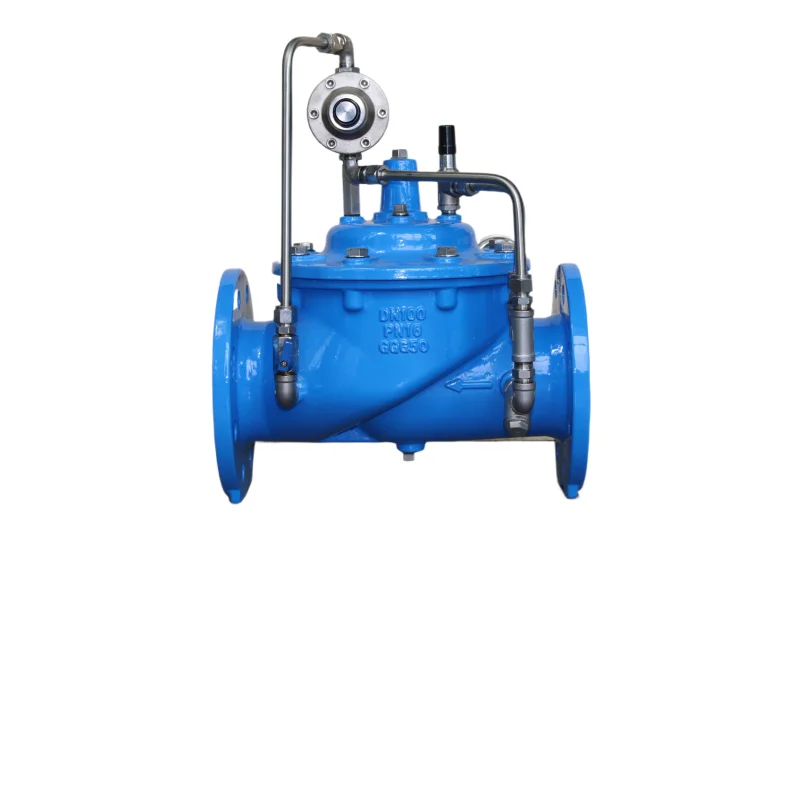 Ductile iron Cast iron Water PN16 DN300 Hydraulic Control Valve Pressure Reduce Valve